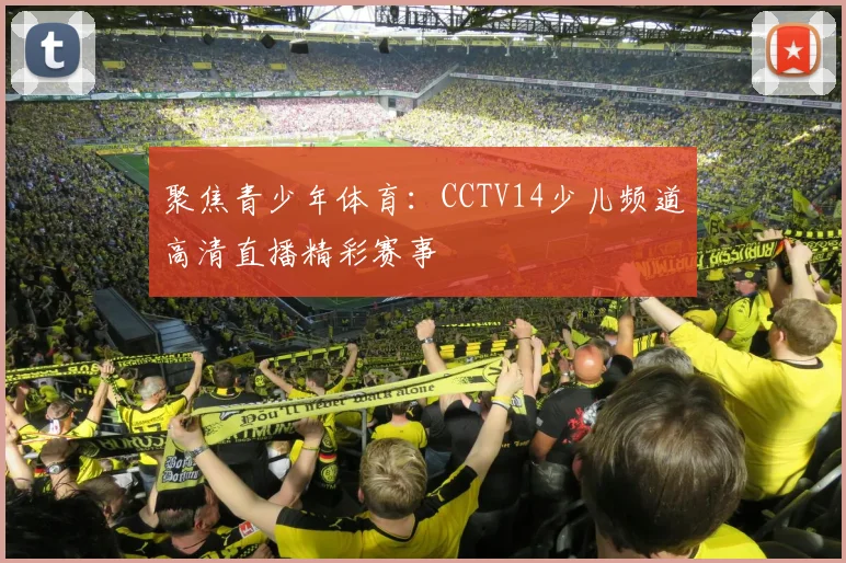 聚焦青少年体育:CCTV14少儿频道高清直播精彩赛事